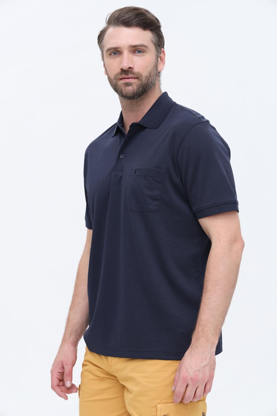 Поло Ragman men темно-синее