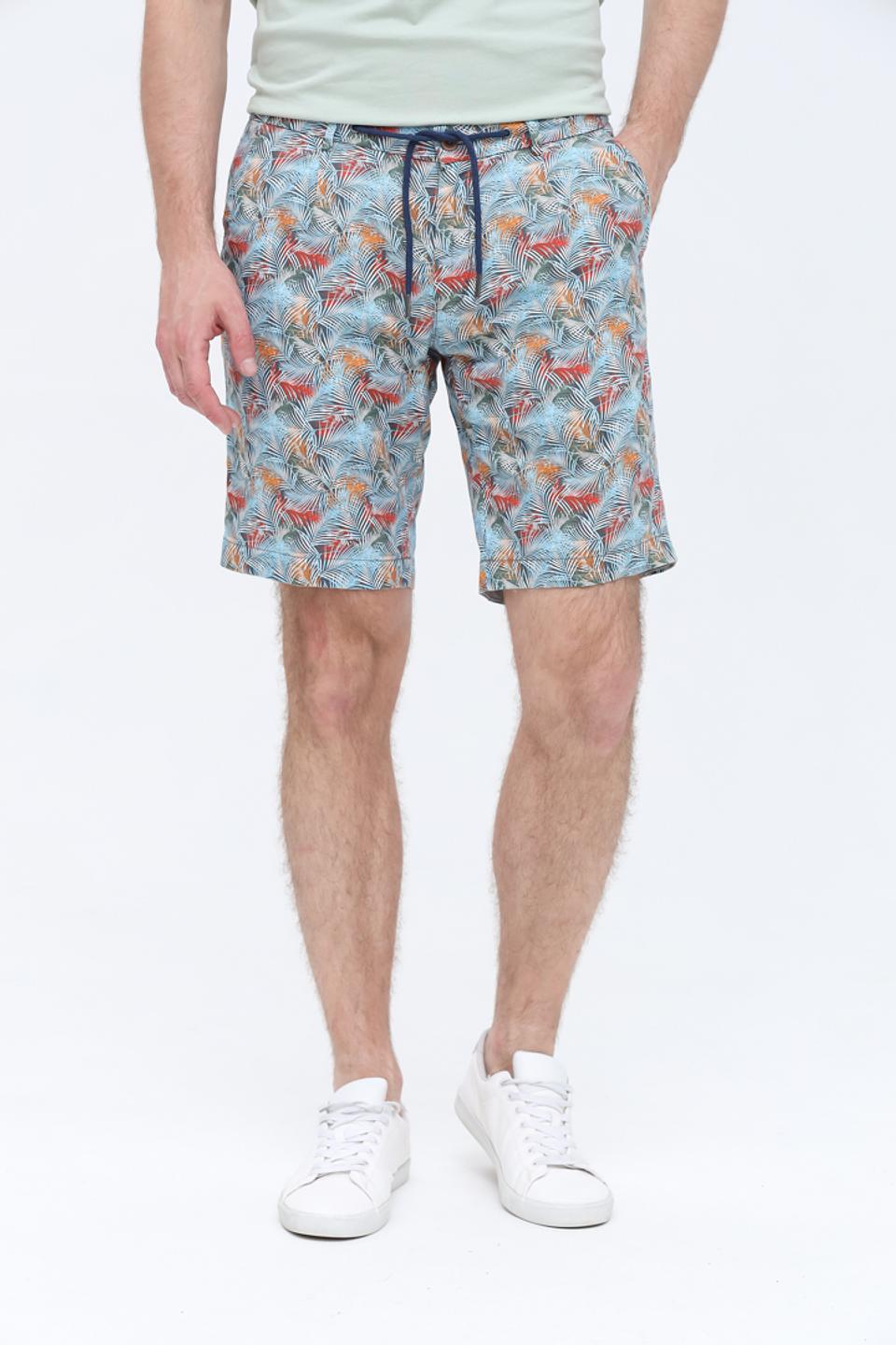 Шорты Bugatti с тропическим принтом