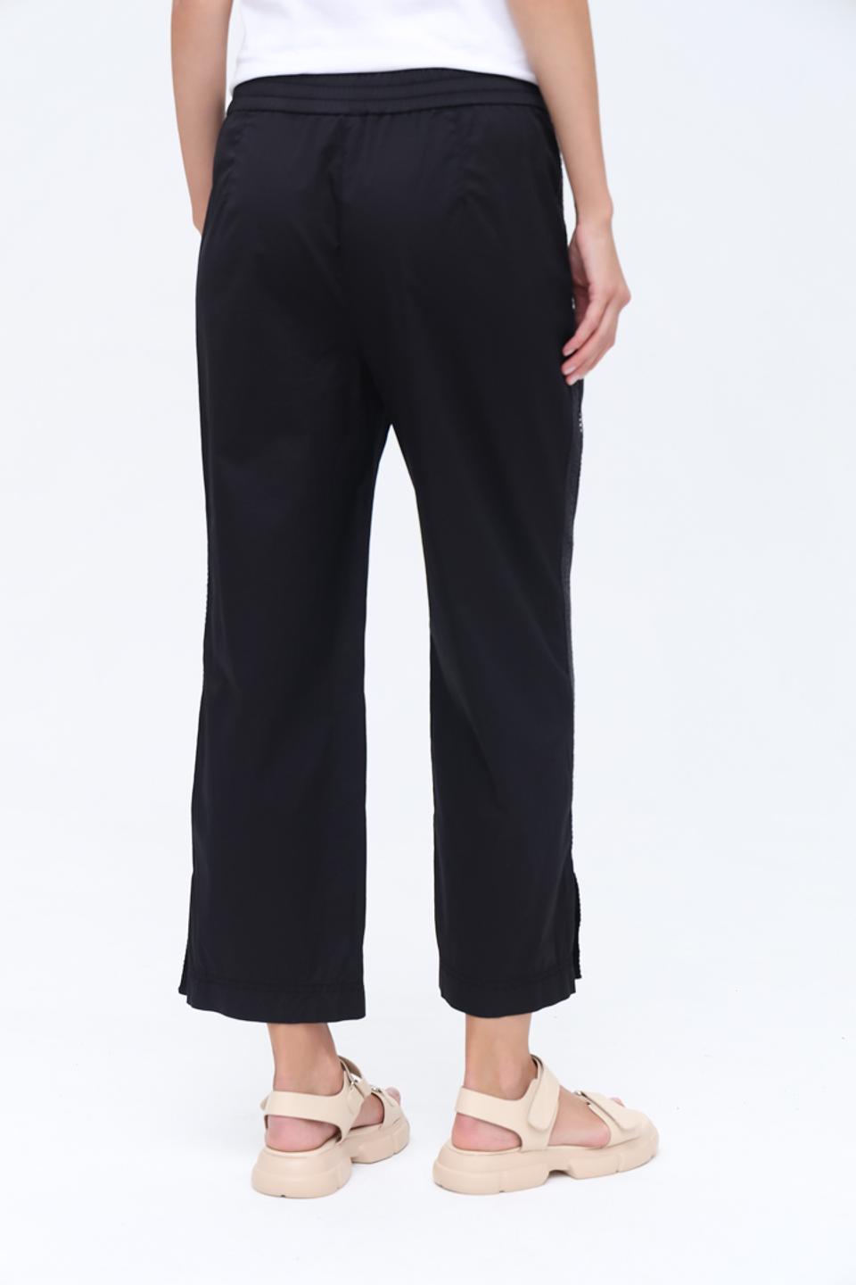 Брюки Marc Cain чёрные с полоской