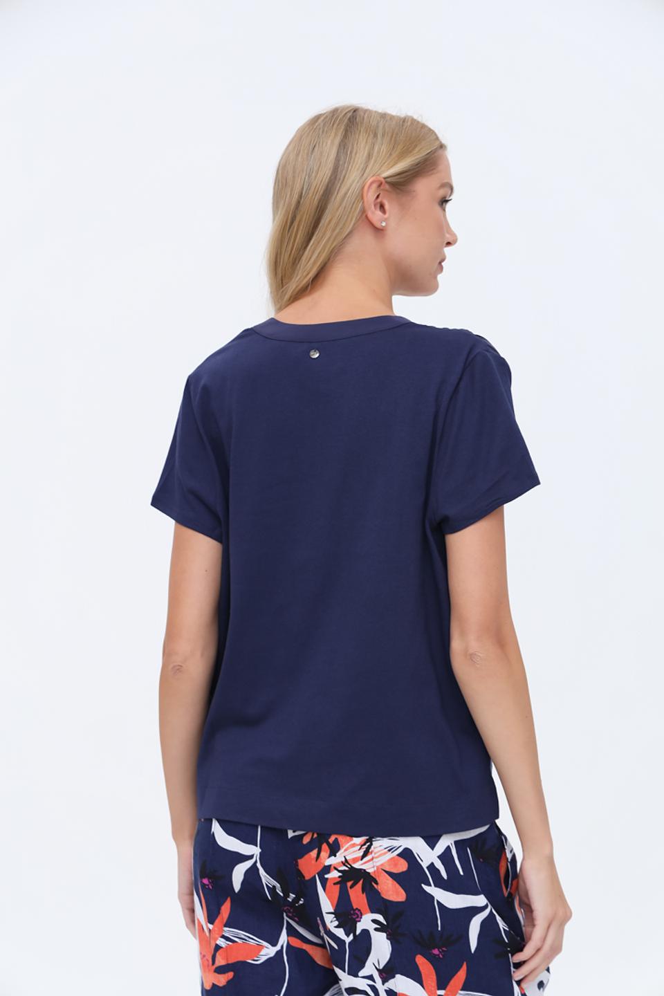 Блуза Gerry Weber EDITION темно-синяя