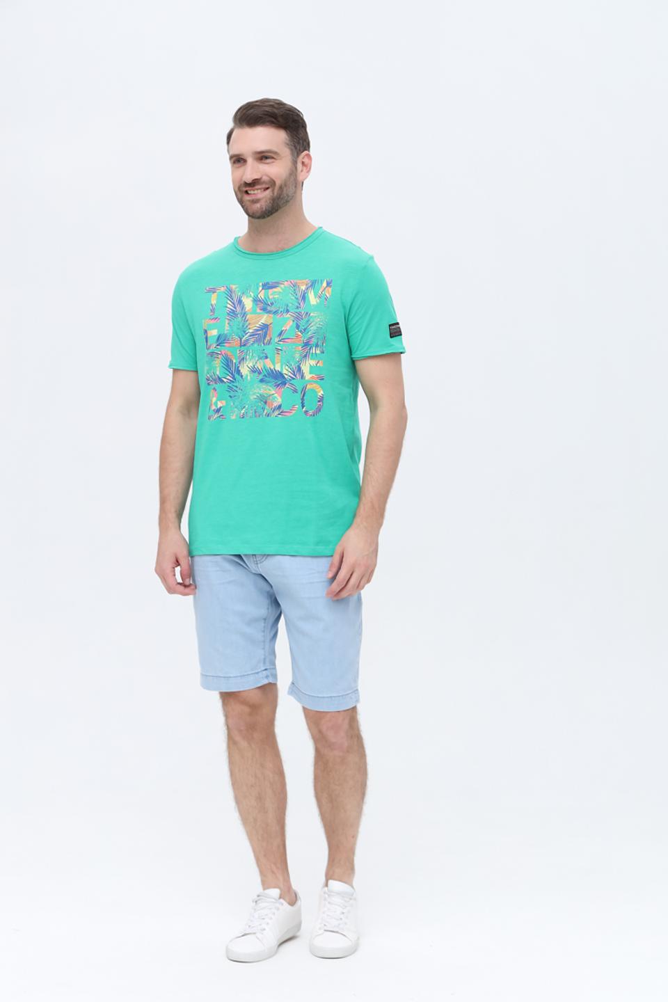 Футболка Time Zone с принтом