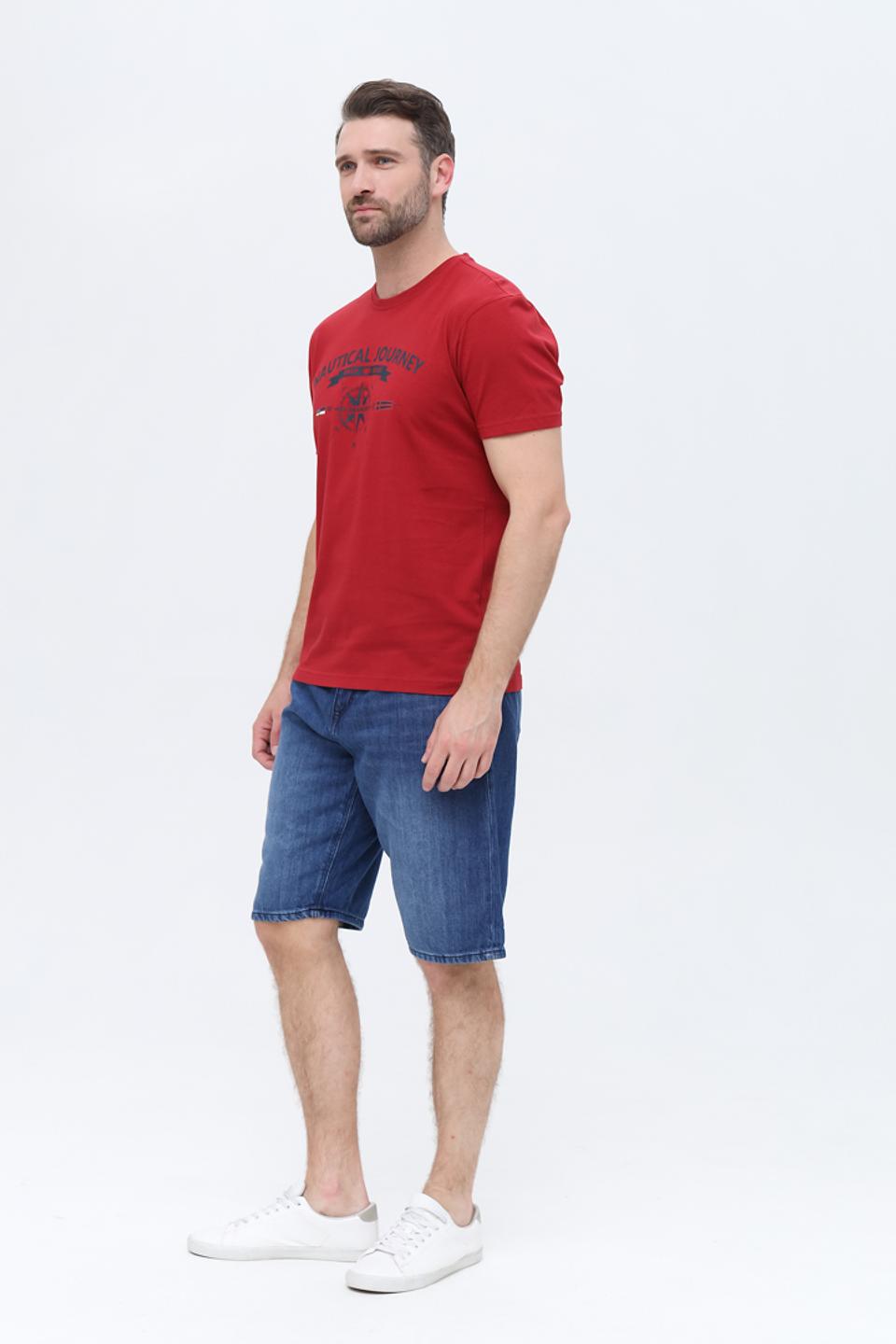 Футболка Granchio Nautical Journey красный