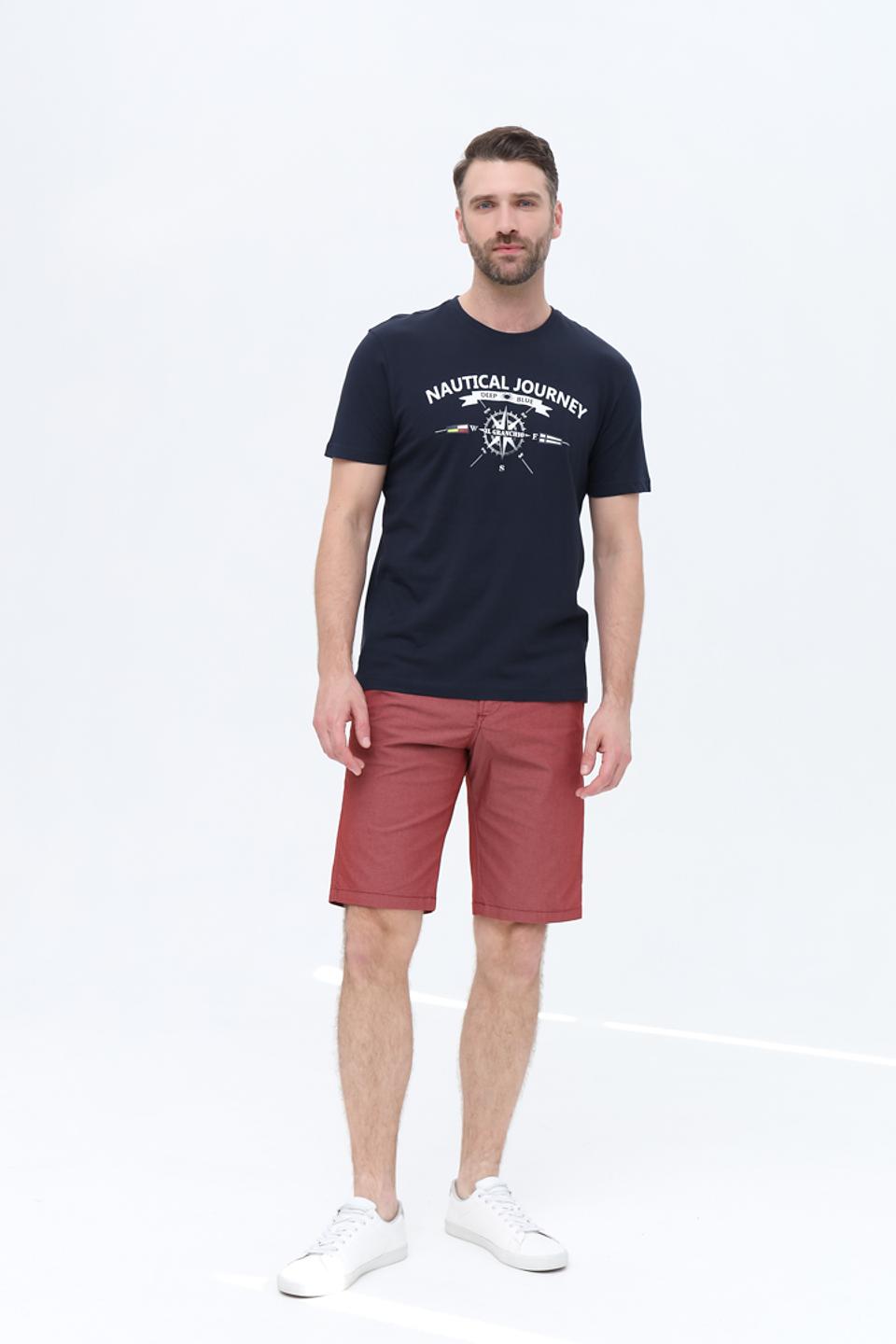 Футболка Granchio Nautical Journey синяя
