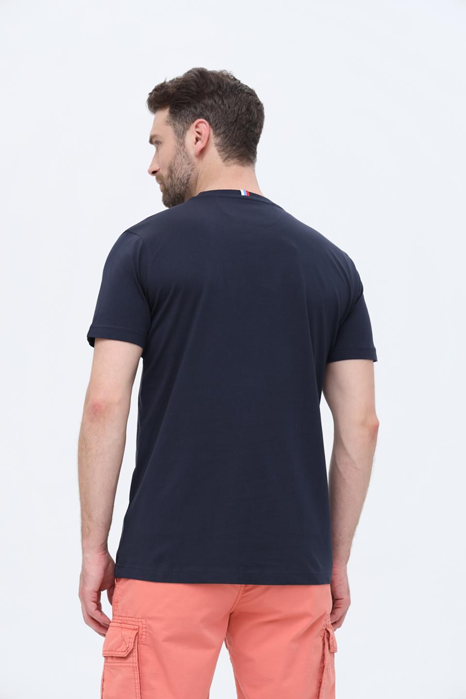 Футболка Sea Barrier с принтом синяя