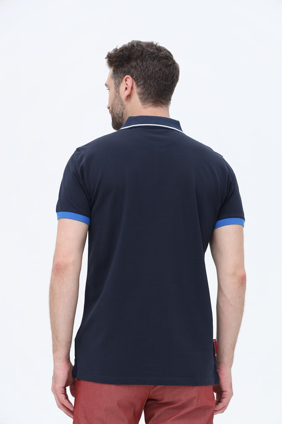 Поло Sea Barrier с принтом