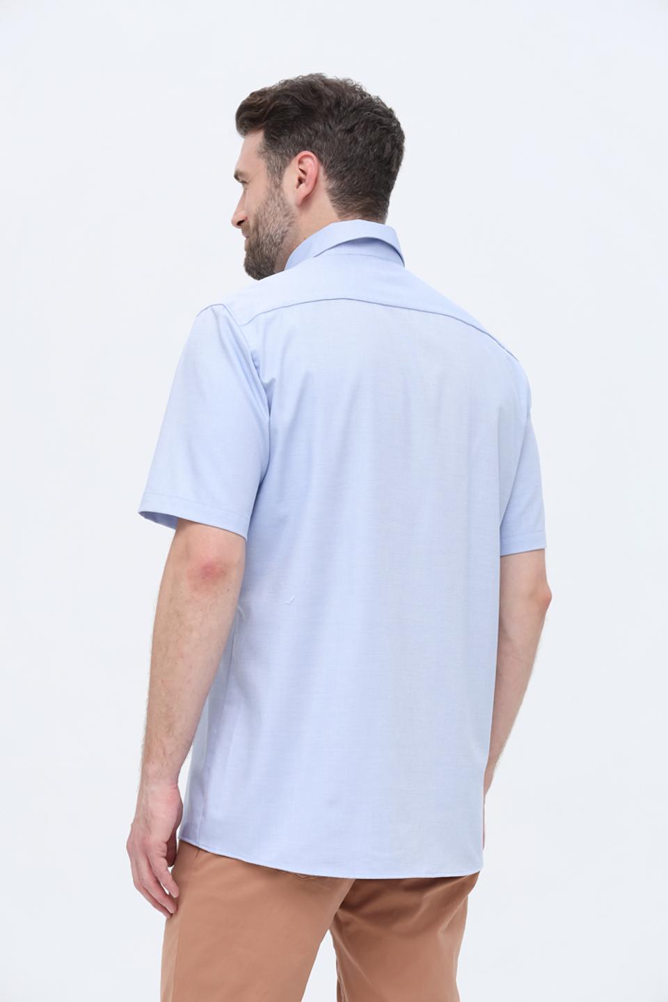 Рубашка кр Casa Moda голубая