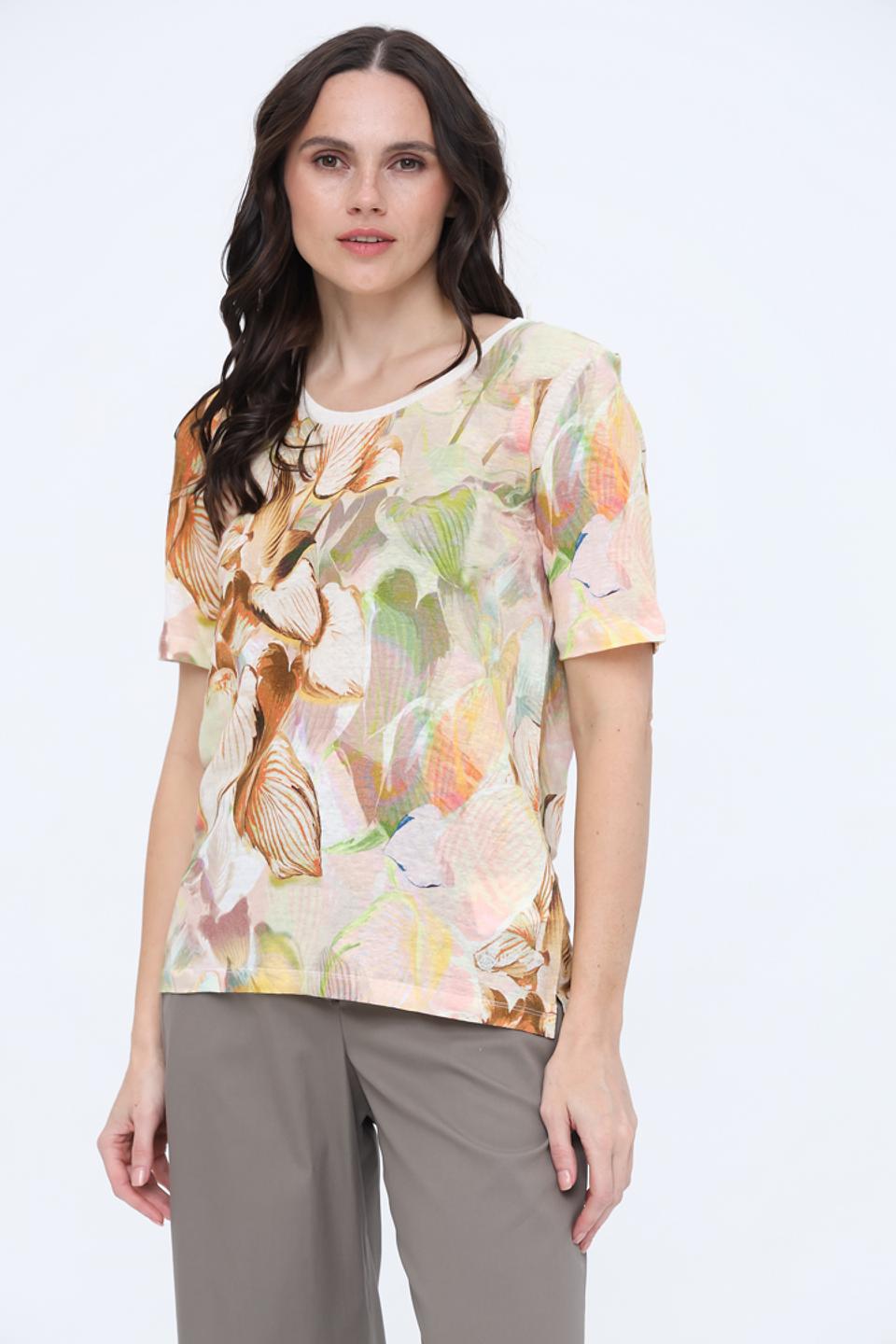 Футболка Toni collection с принтом