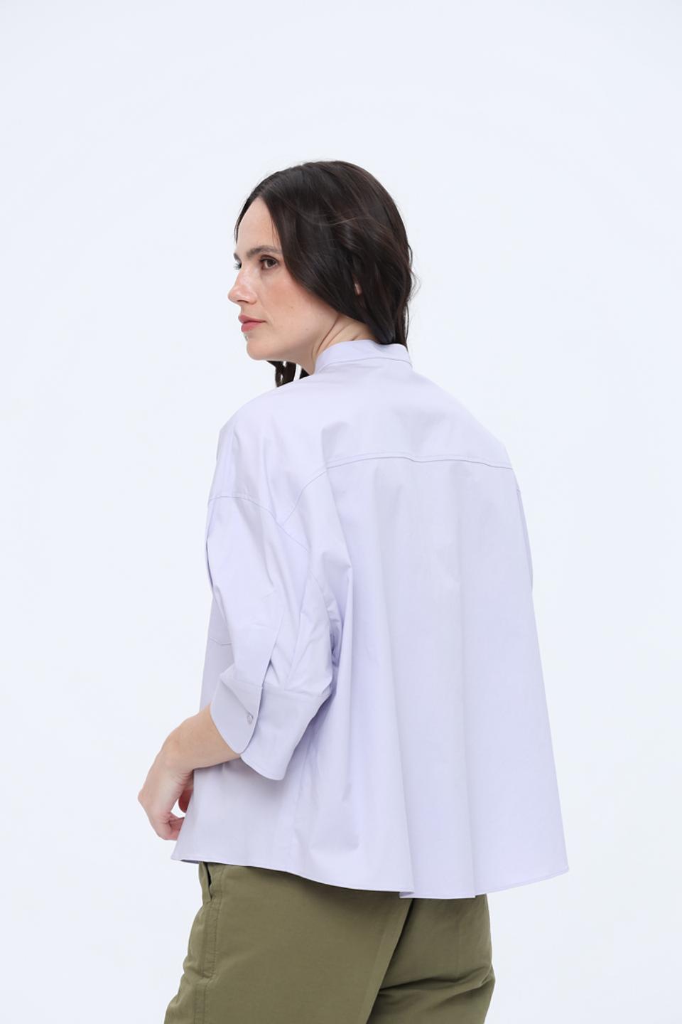 Рубашка Luisa Cerano лавандовая