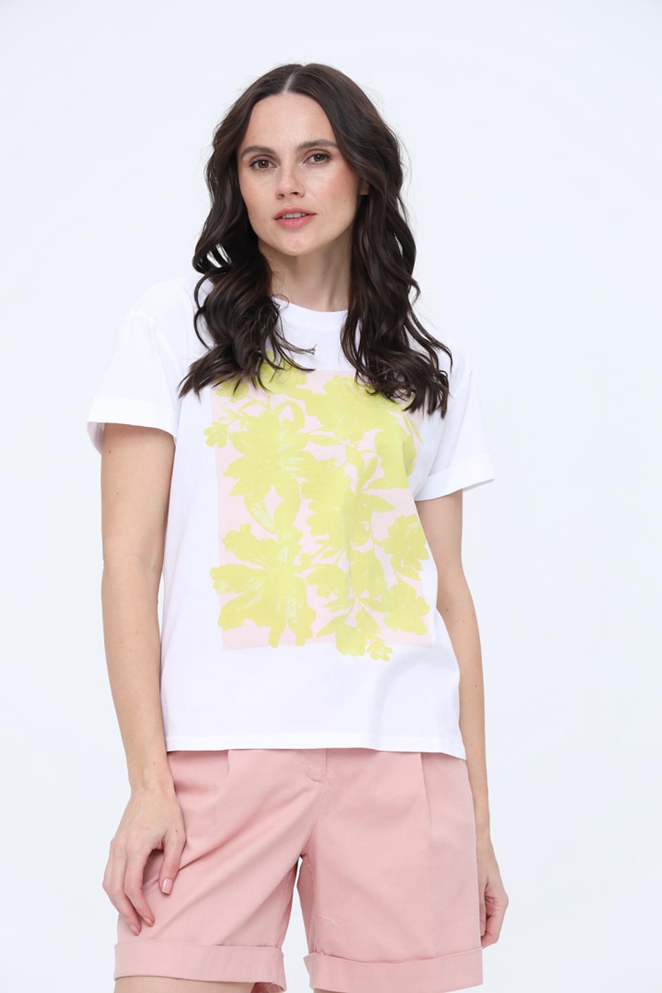 Футболка Luisa Cerano с принтом