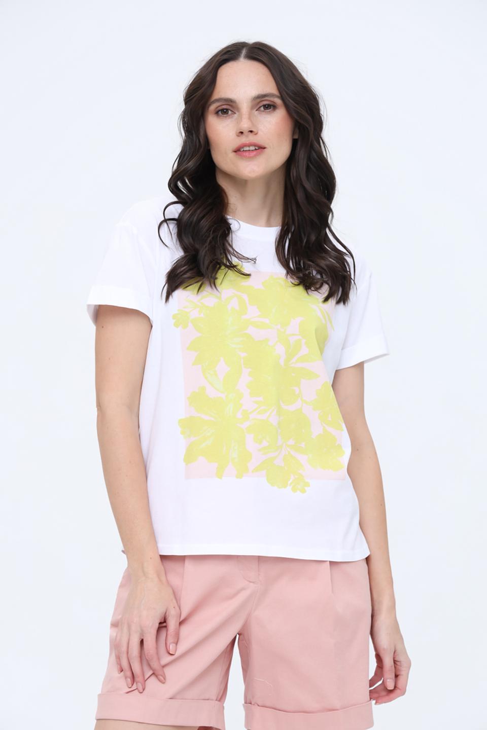 Футболка Luisa Cerano с принтом