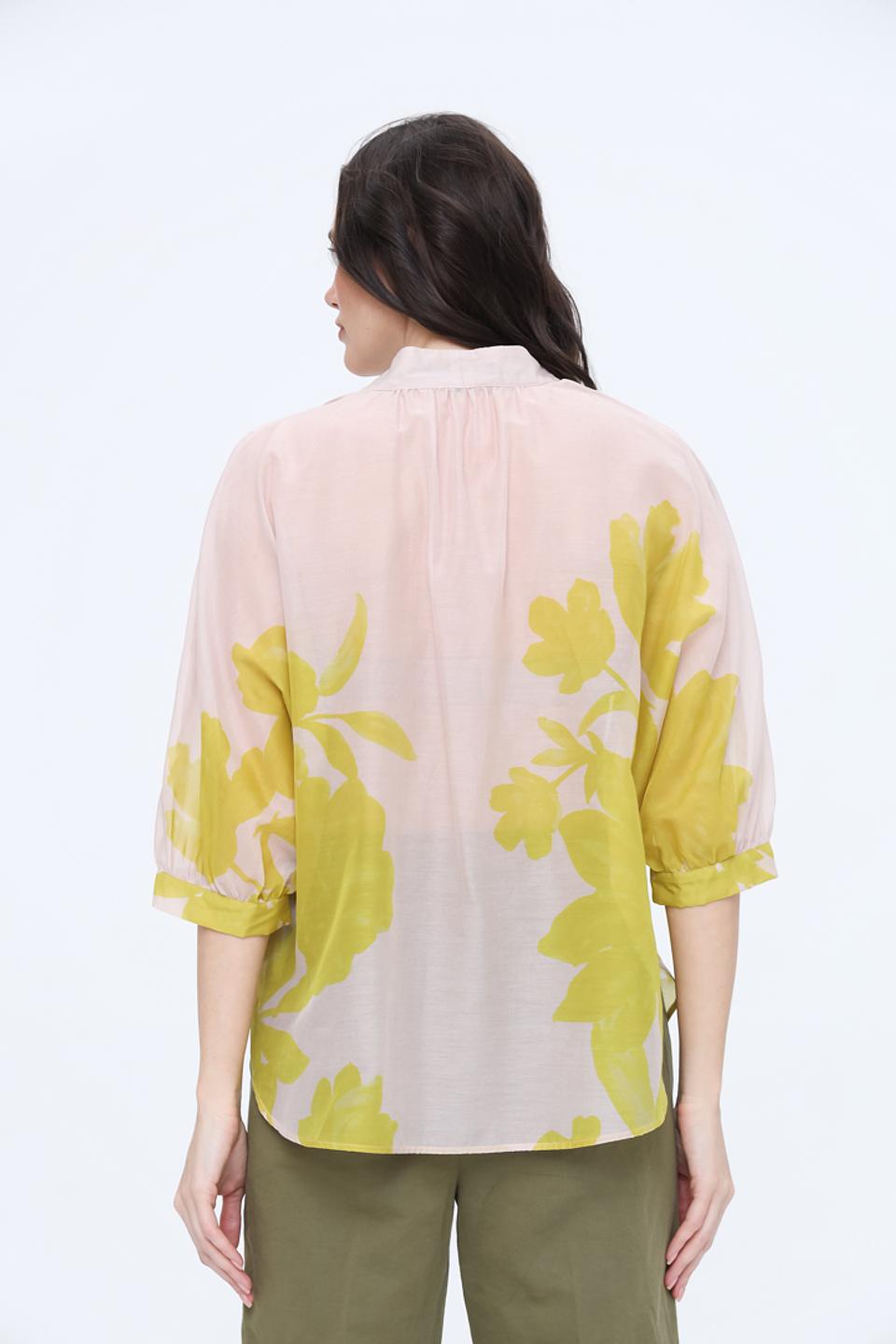 Блуза Luisa Cerano с цветочным принтом