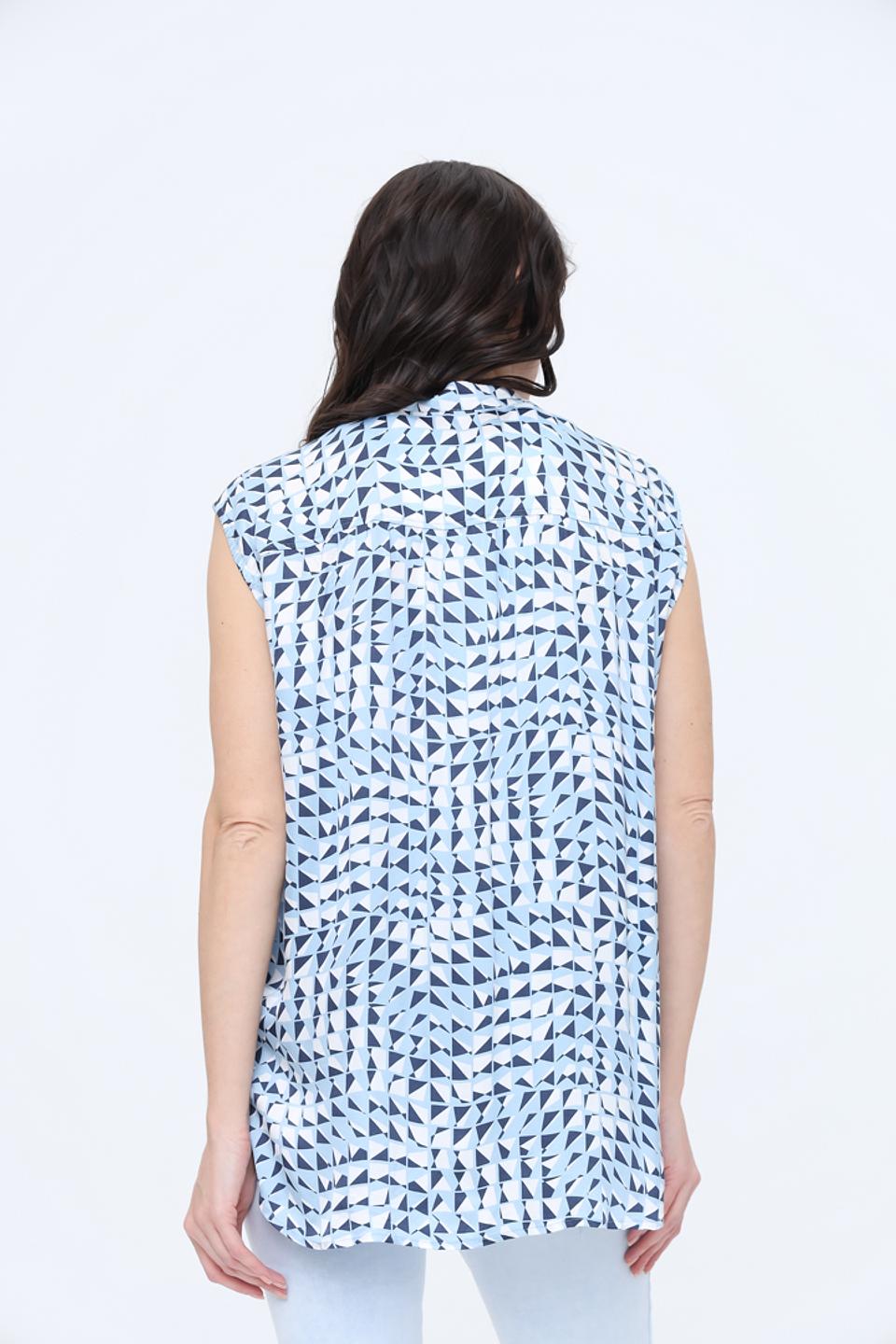 Топ Marc Aurel с геометрическим принтом