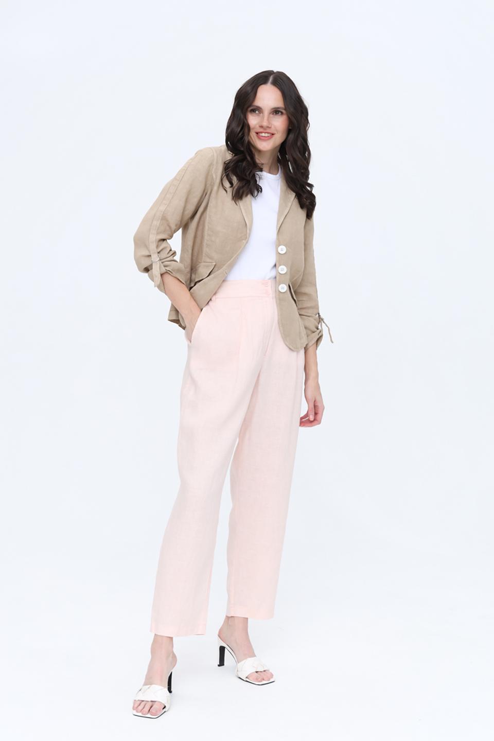 Брюки Marc Aurel персиковые