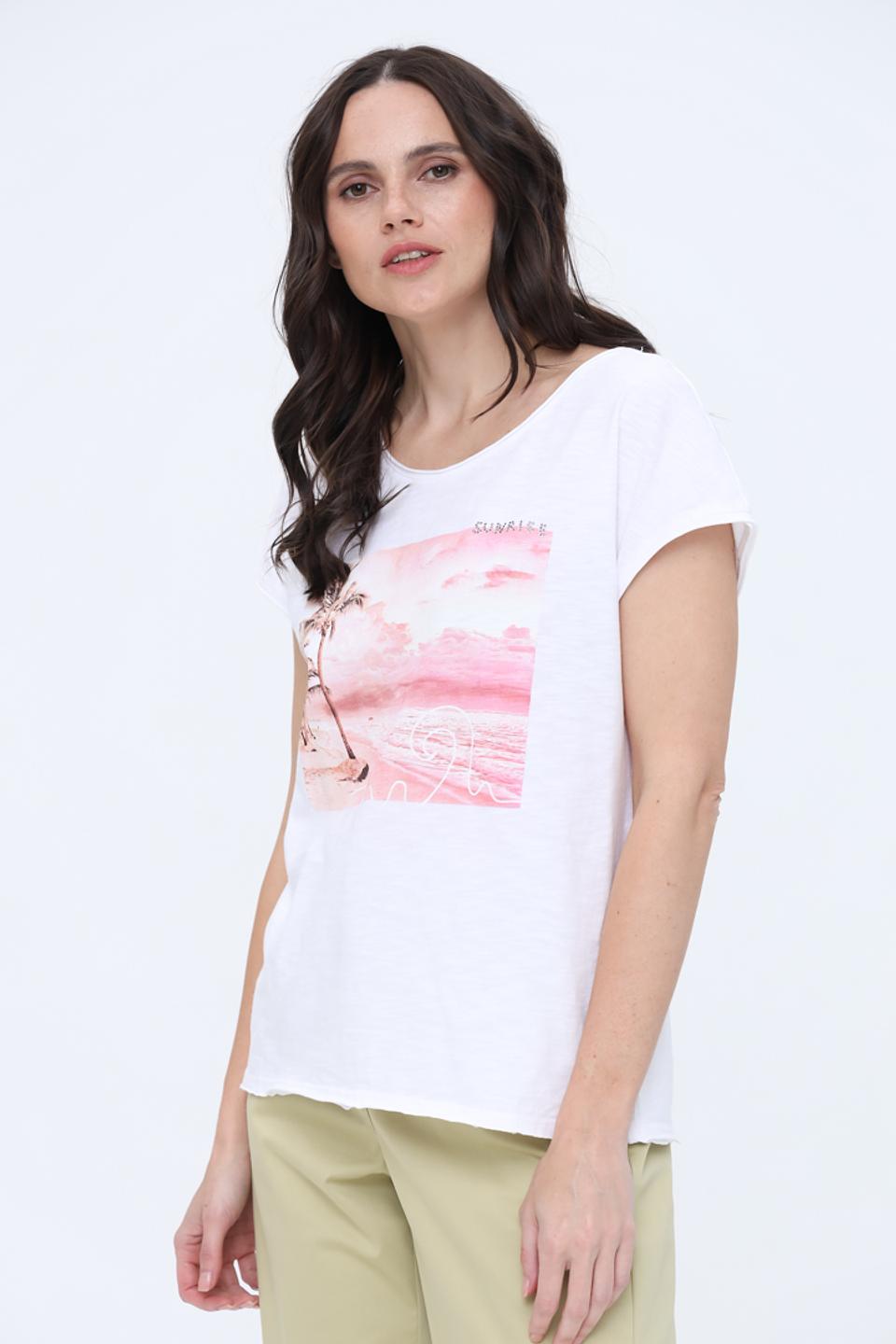 Футболка Marc Aurel с принтом