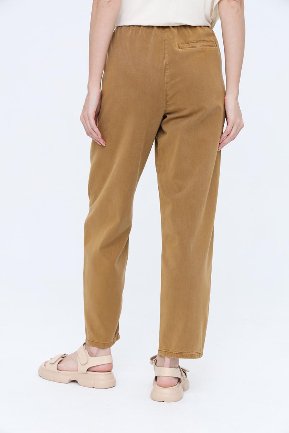 Брюки кюлоты Oui коричневые