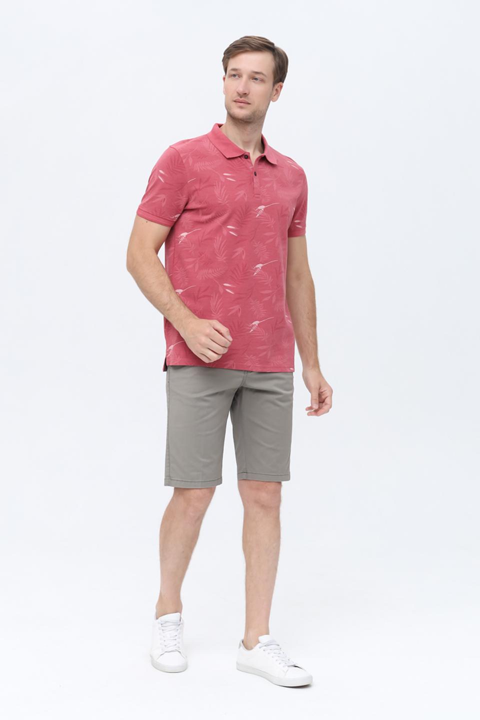 Поло Basefield с принтом