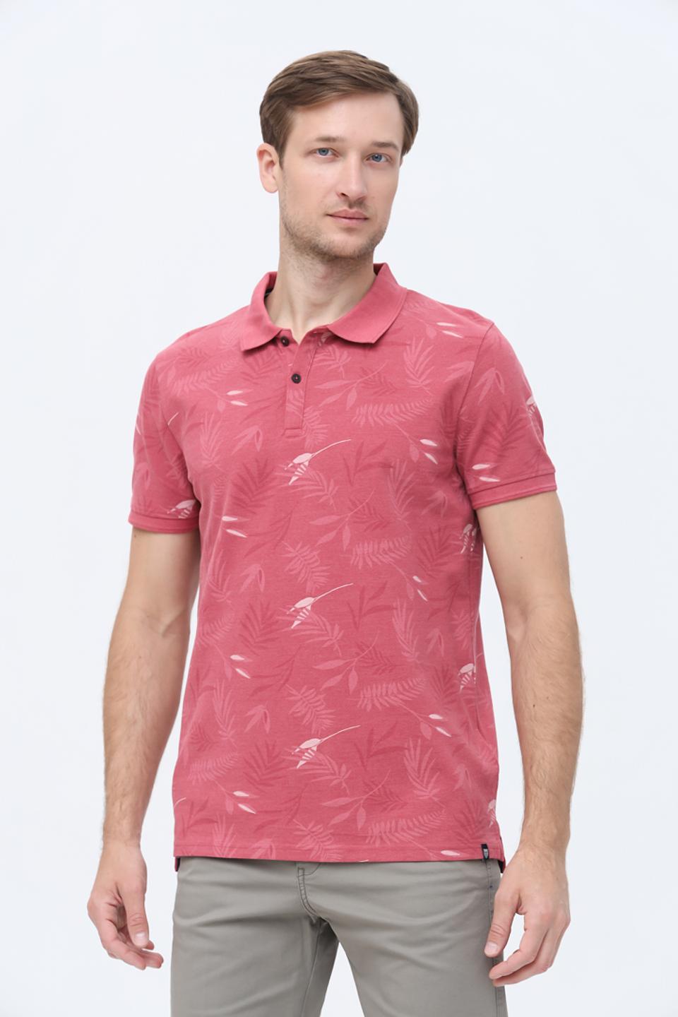 Поло Basefield с принтом