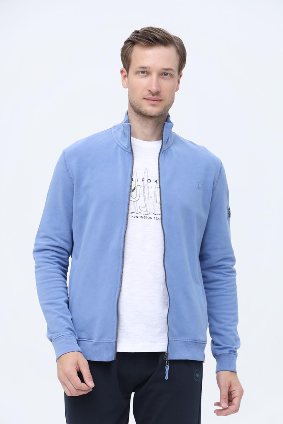 Кардиган Time Zone голубой