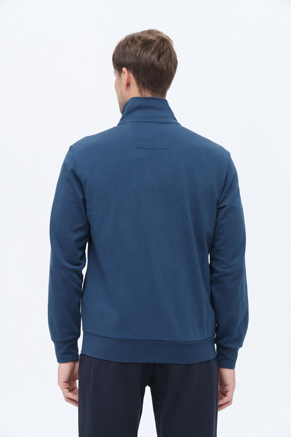 Кардиган Granchio синий с логотипом