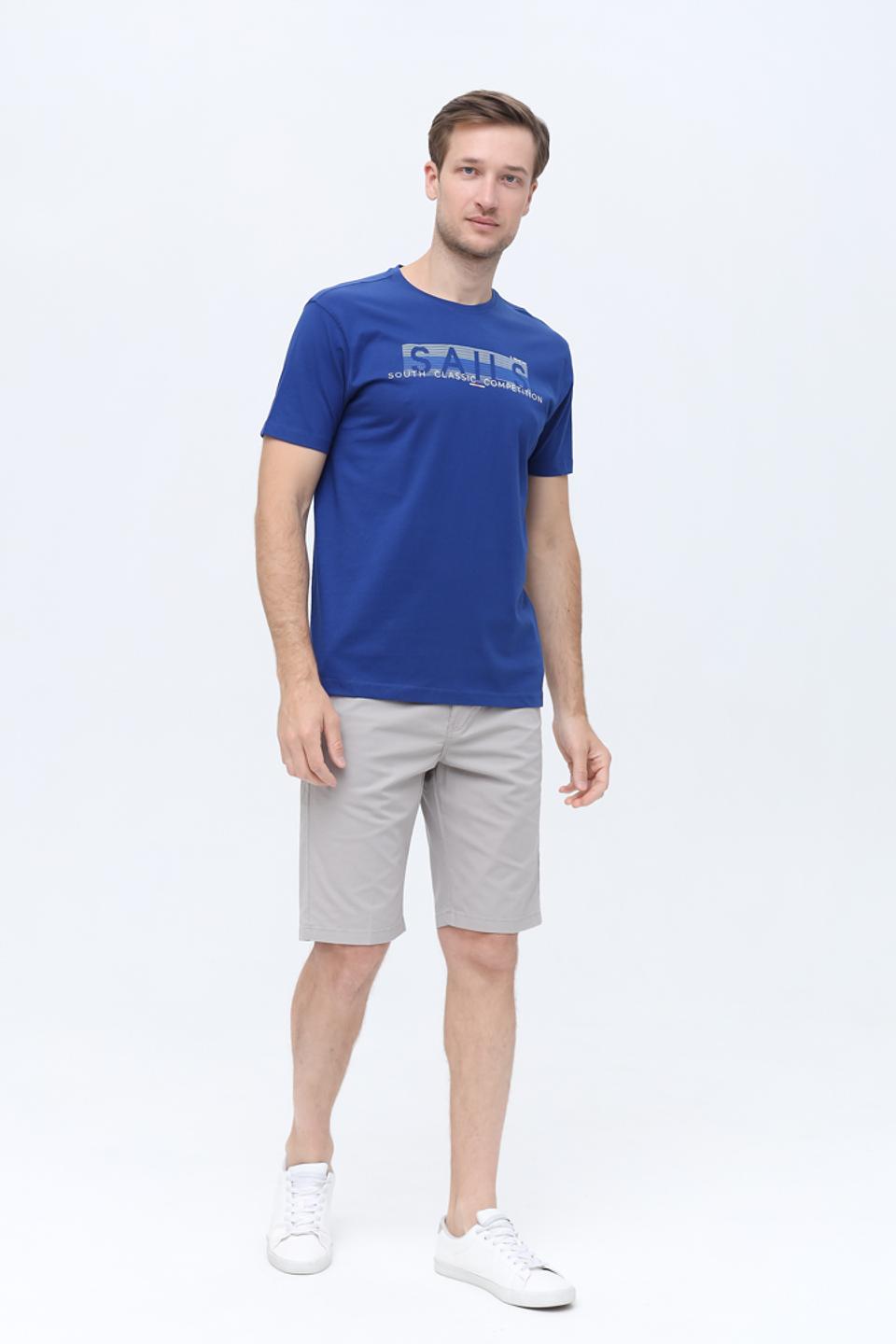 Футболка Granchio с логотипом синяя