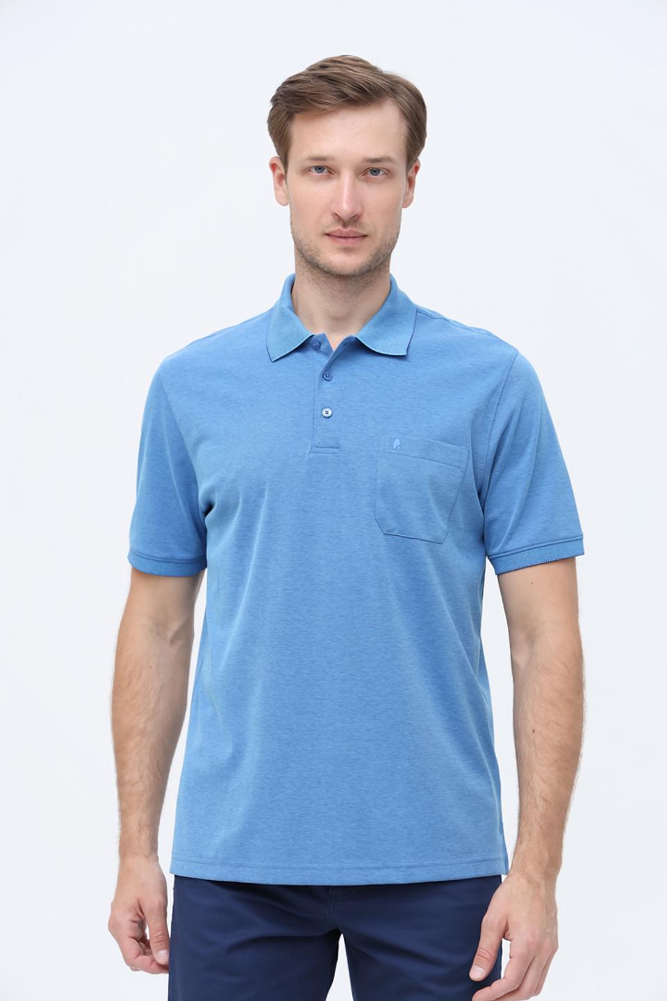Поло Ragman голубое
