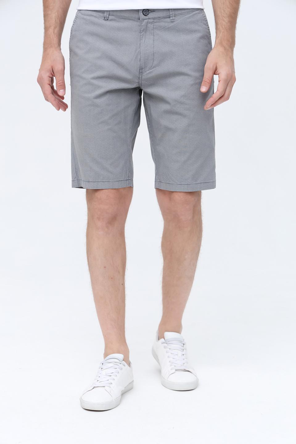 Шорты Sea Barrier в клетку серые