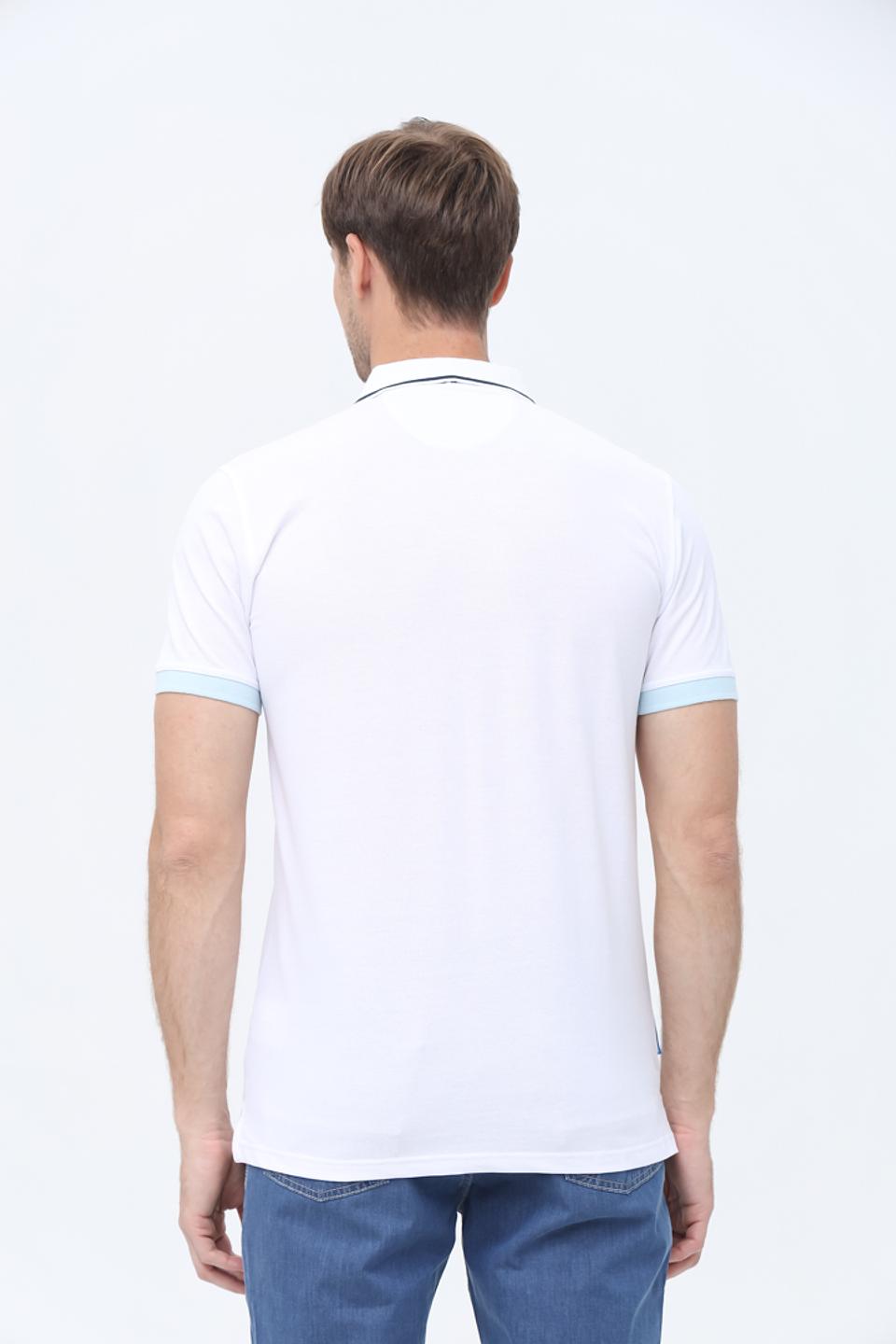 Поло Sea Barrier NYC Sailing белый