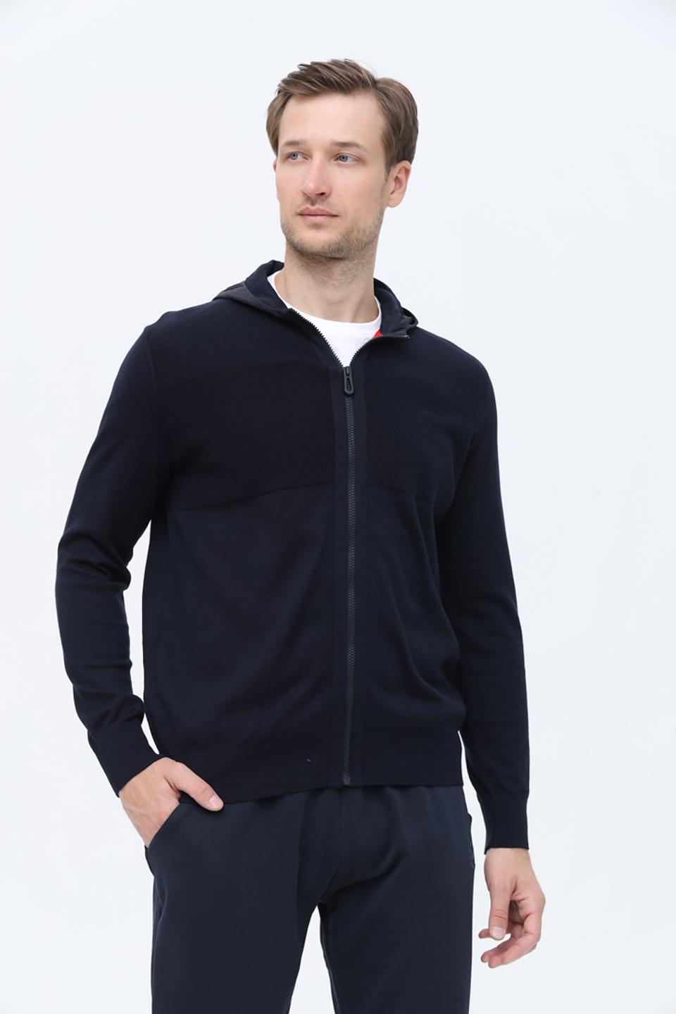 Кардиган Bugatti с капюшоном