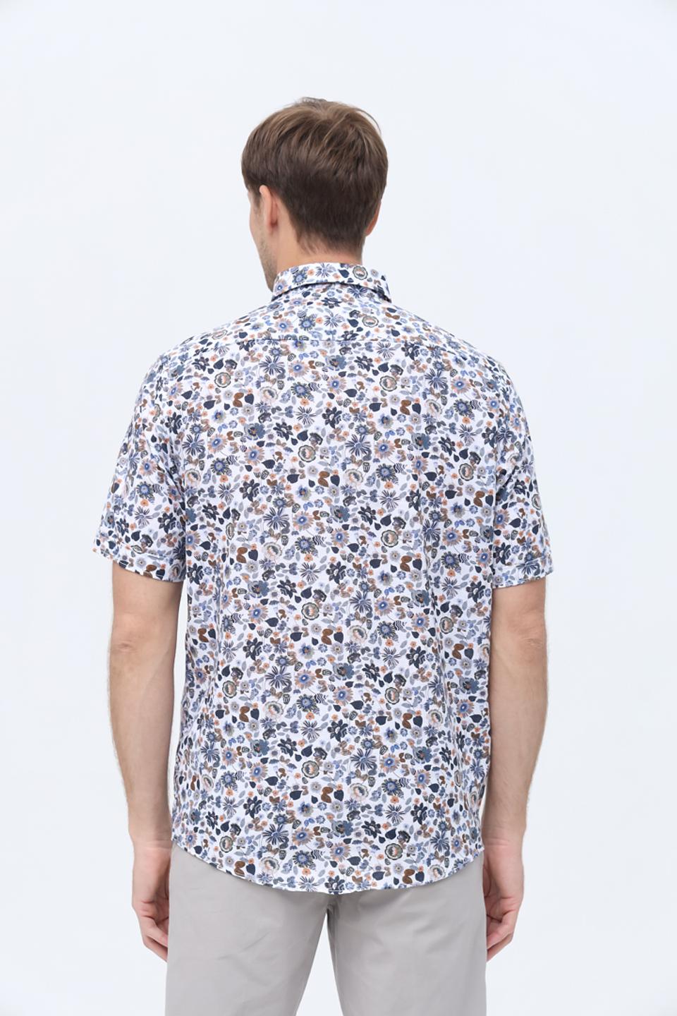 Рубашка кр Casa Moda с принтом