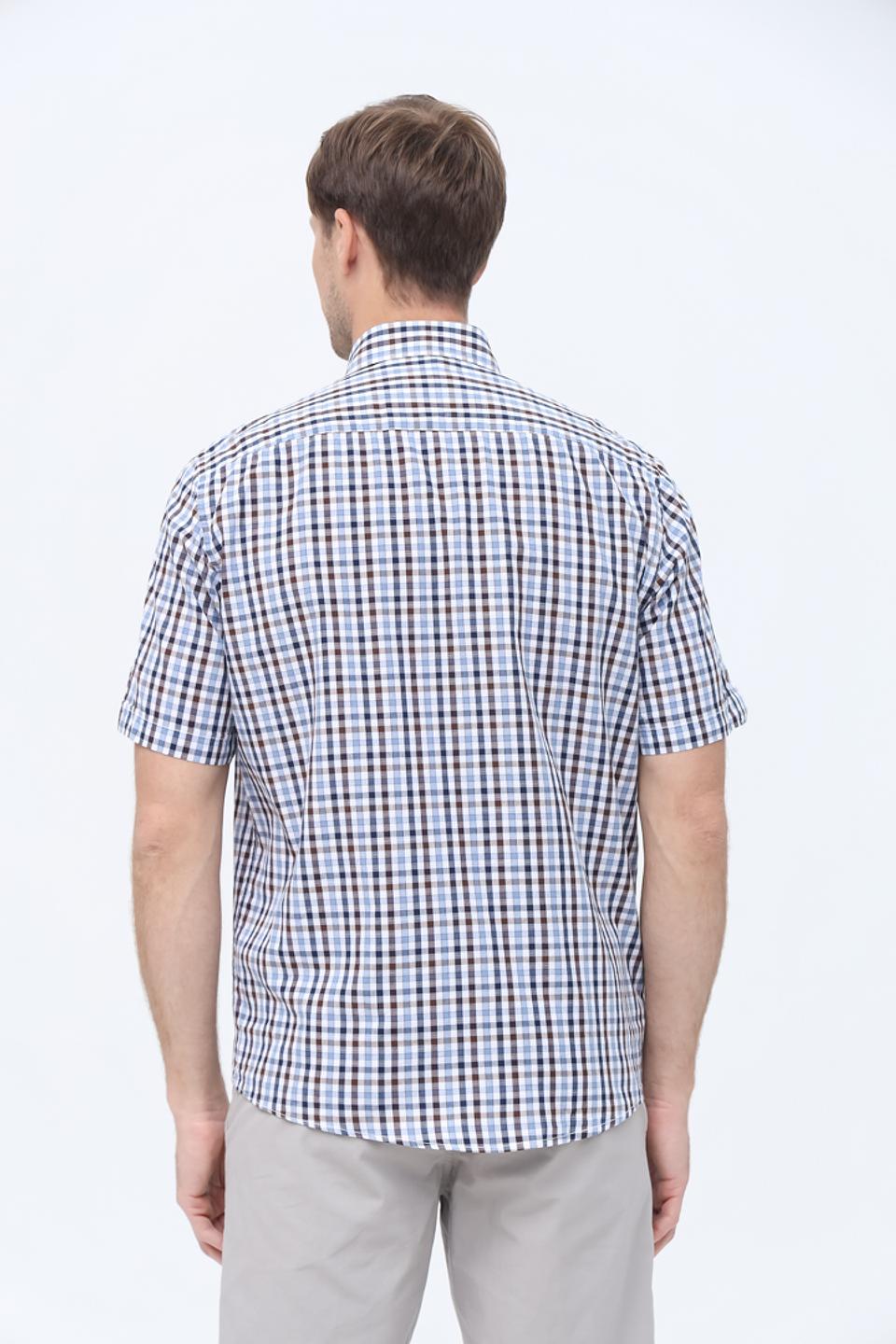 Рубашка кр Casa Moda в клетку