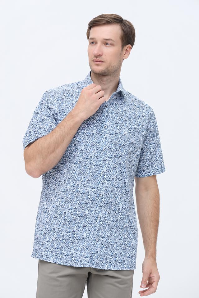 Рубашка кр Casa Moda с принтом