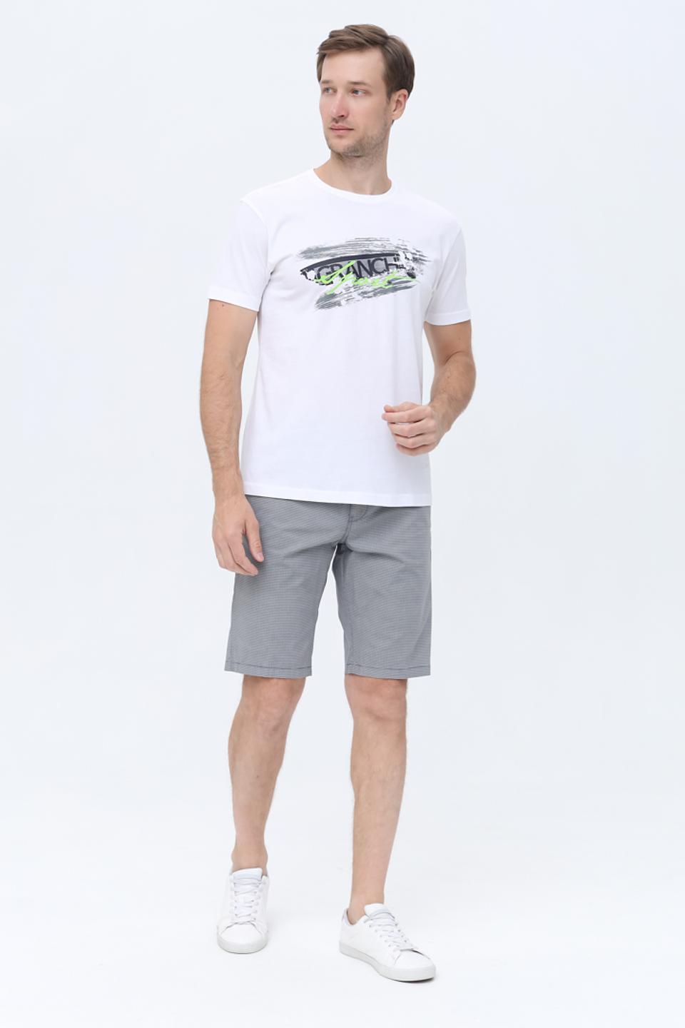 Футболка Granchio с логотипом белый