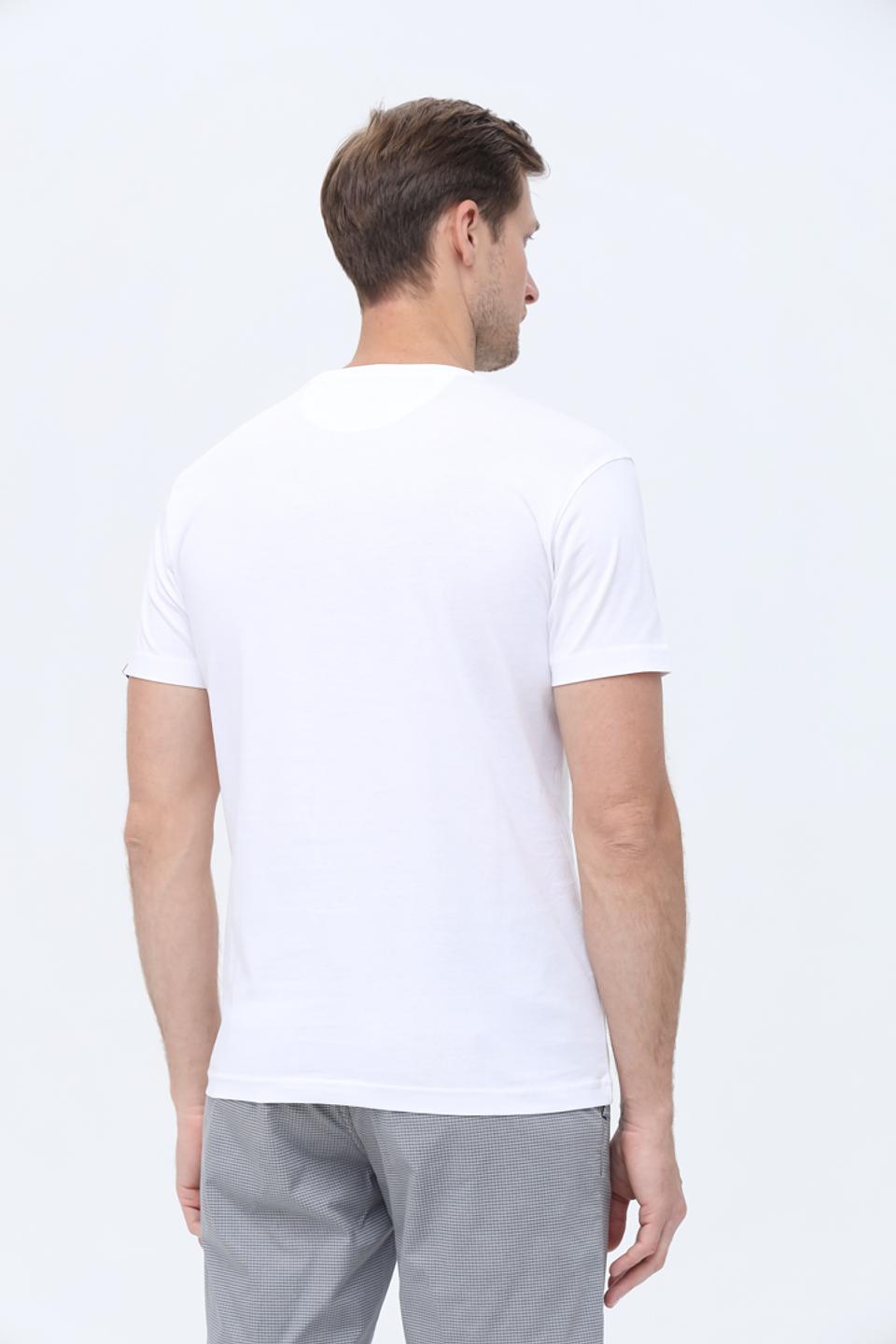 Футболка Granchio с логотипом белый