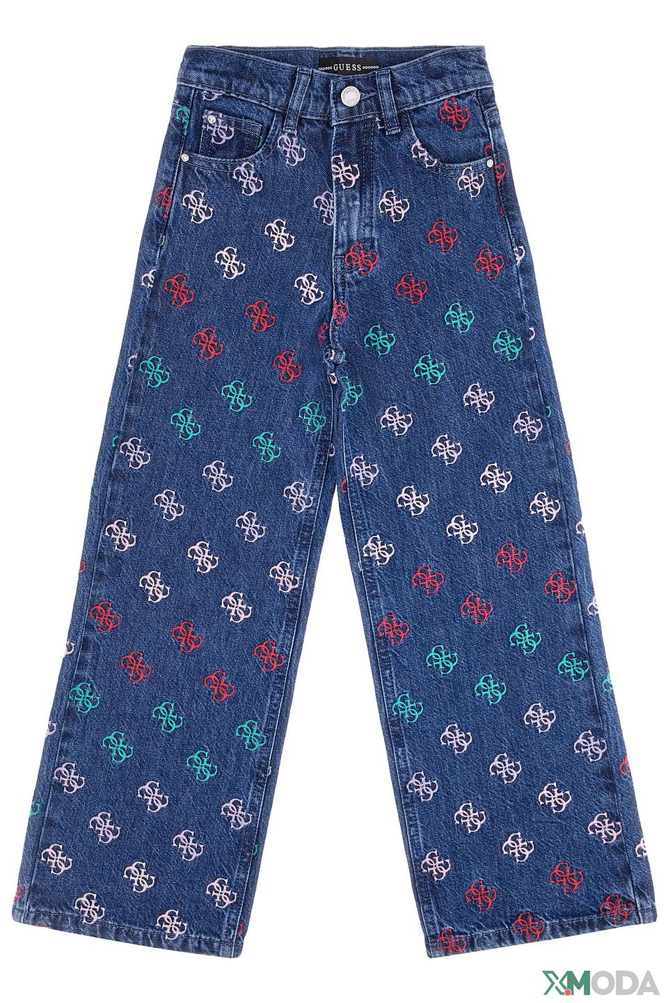 Джинсы Guess с логотипом, деним
