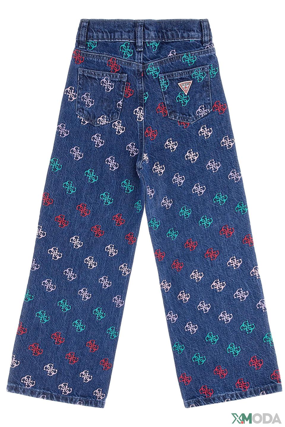Джинсы Guess с логотипом, деним