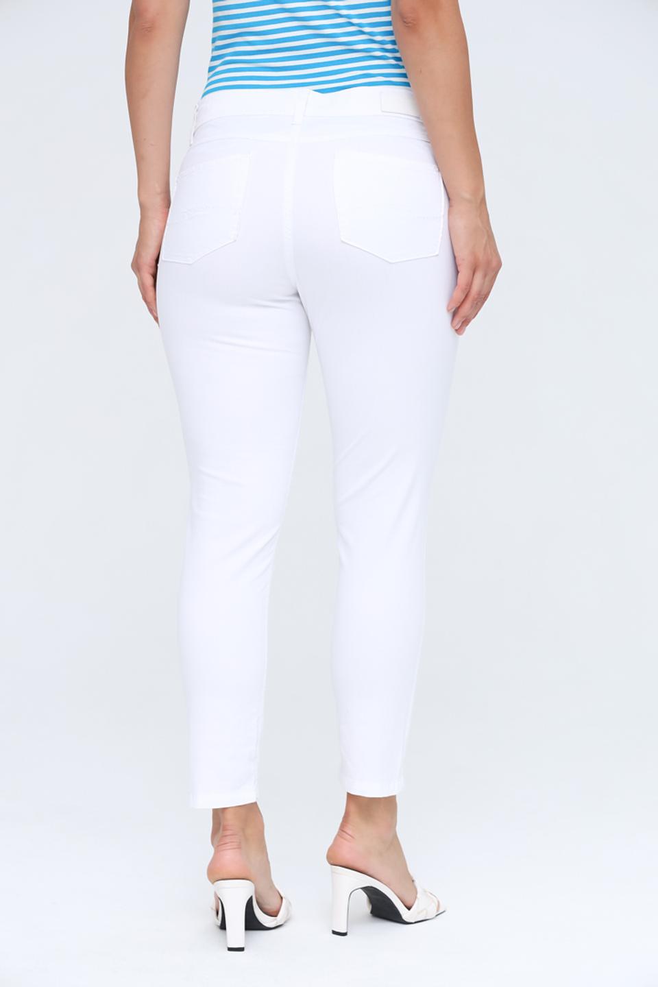 Брюки Angels скинни белые