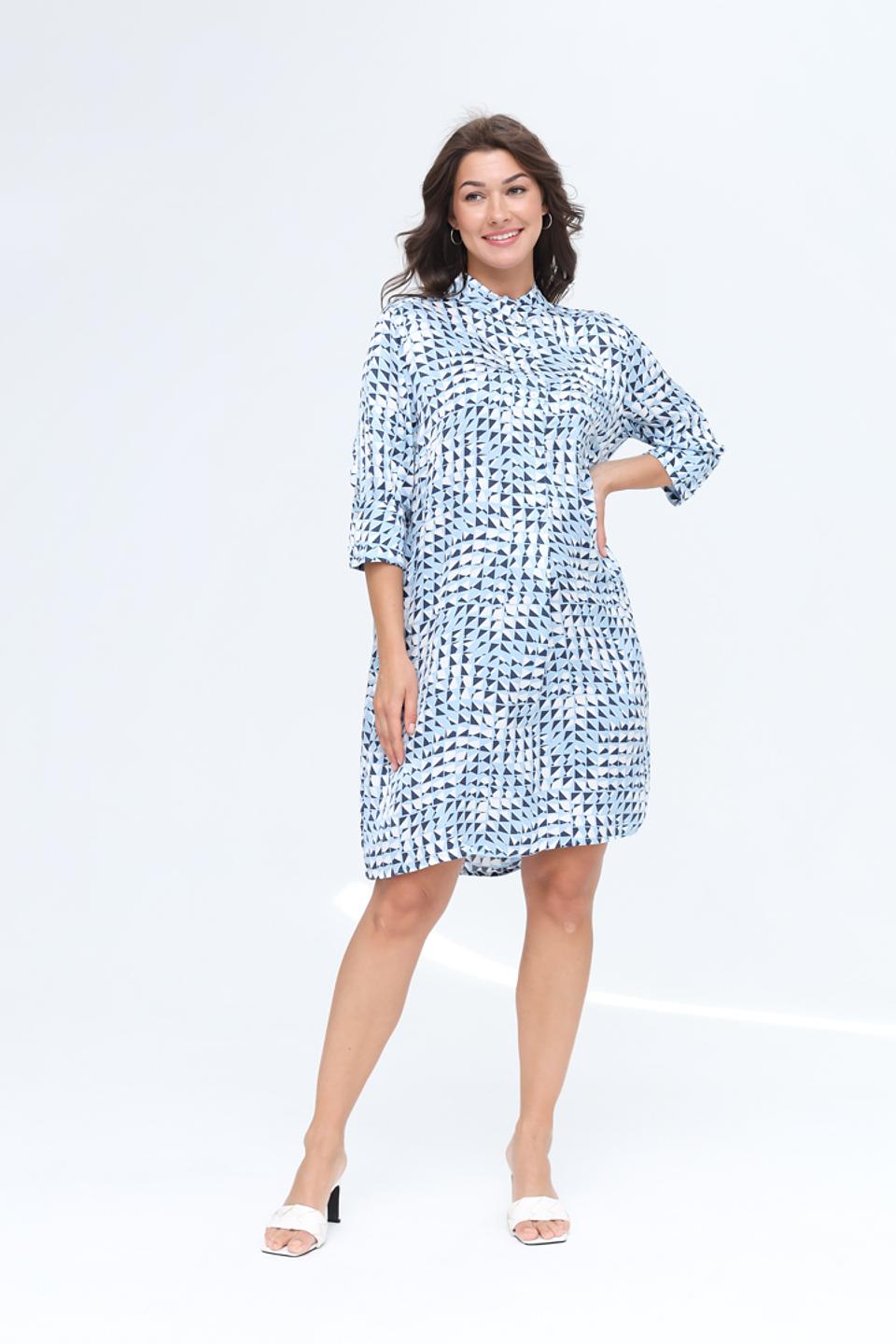 Платье Marc Aurel с геометрическим принтом