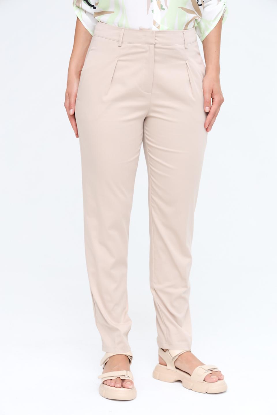 Брюки классические Lecomte бежевые