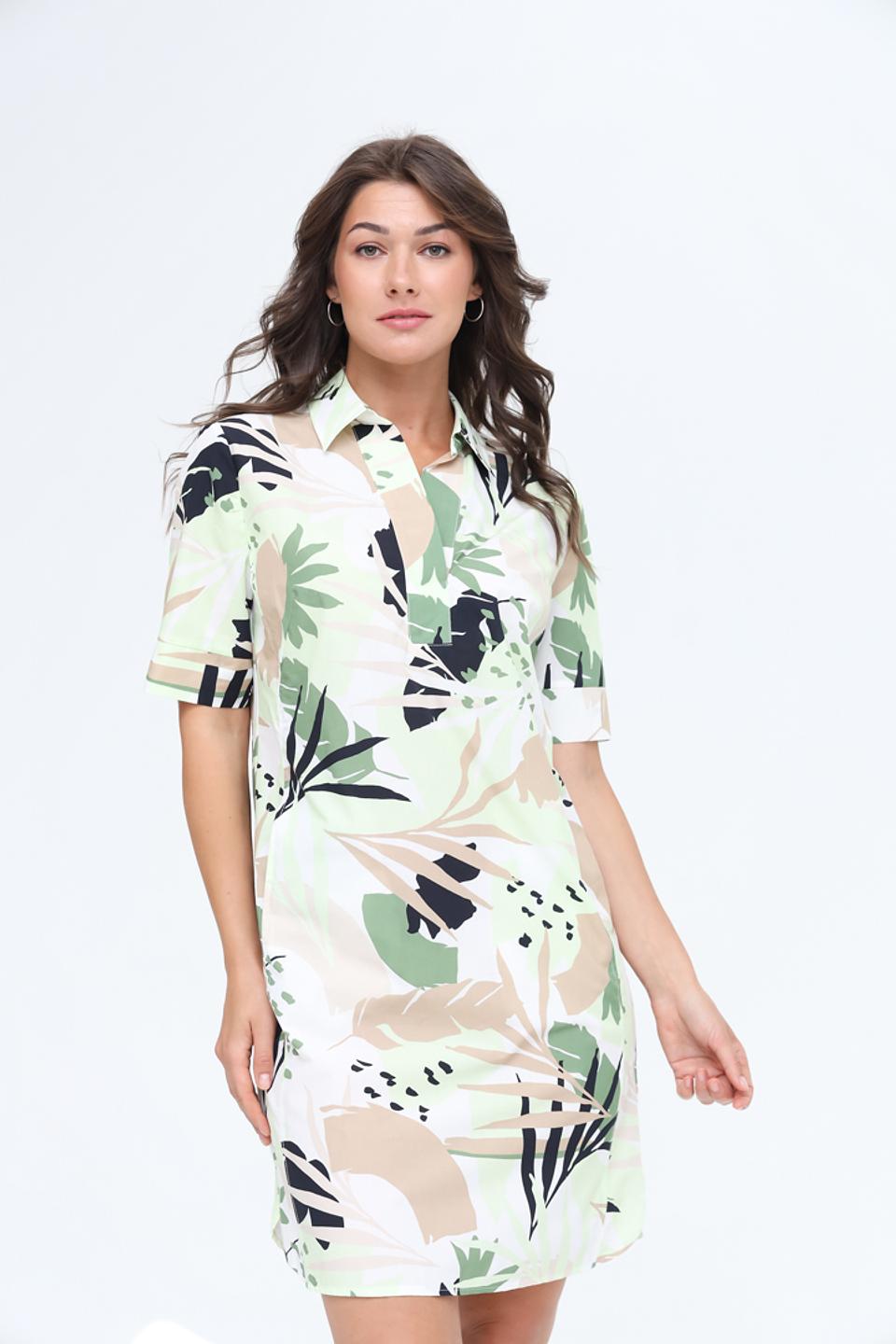 Платье Frank Walder с цветочным принтом