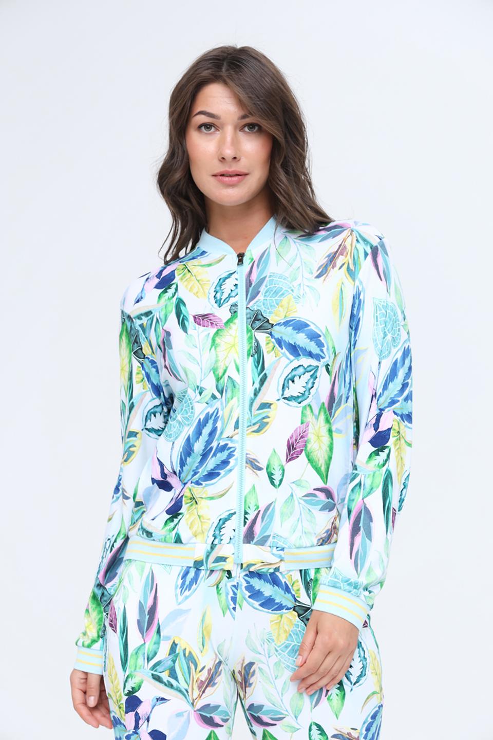 Жакет Lecomte с цветочным принтом