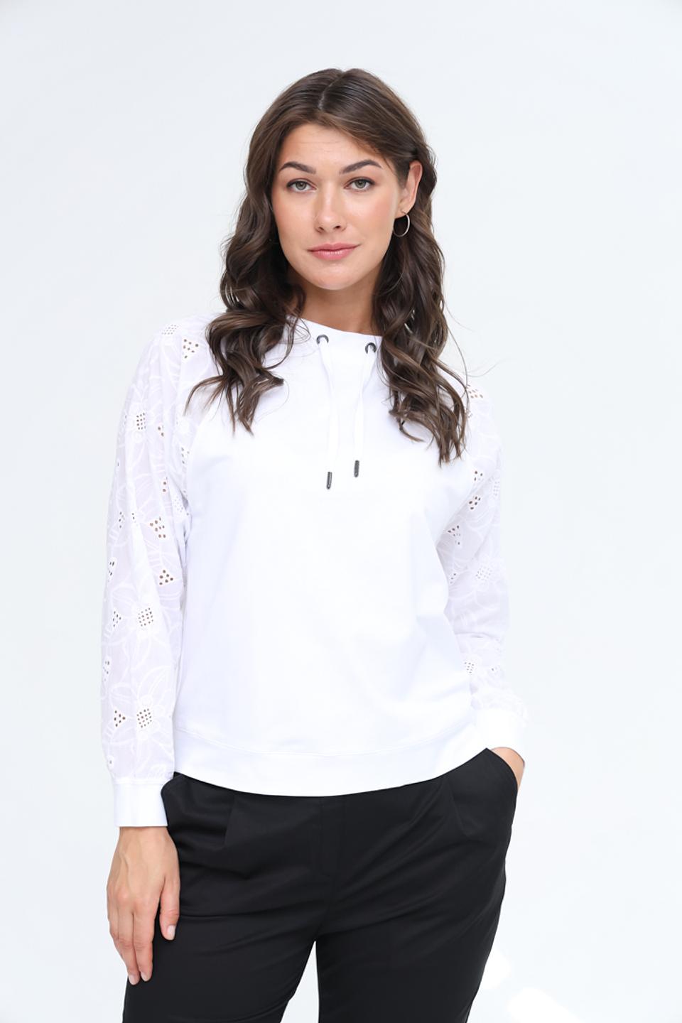 Блуза Lecomte с вышивкой