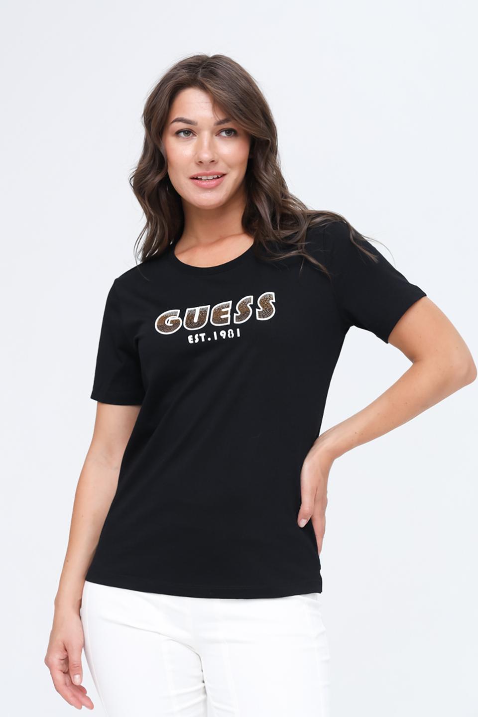 Футболка Guess жен. с логотипом