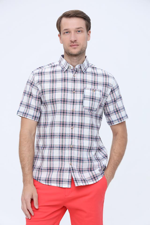 Рубашка кр Tom Tailor в клетку