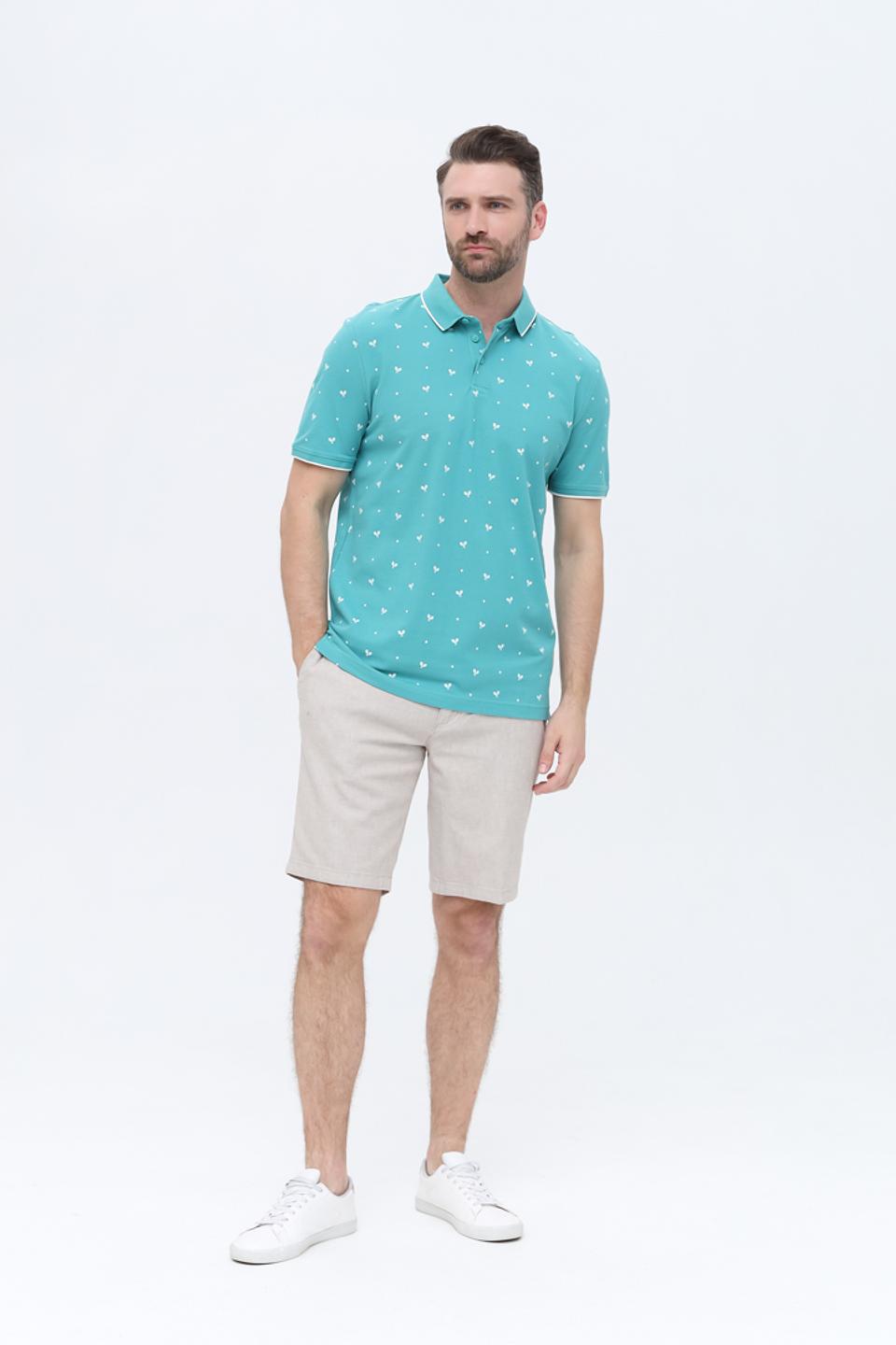 Поло Tom Tailor denim boy бирюзовый