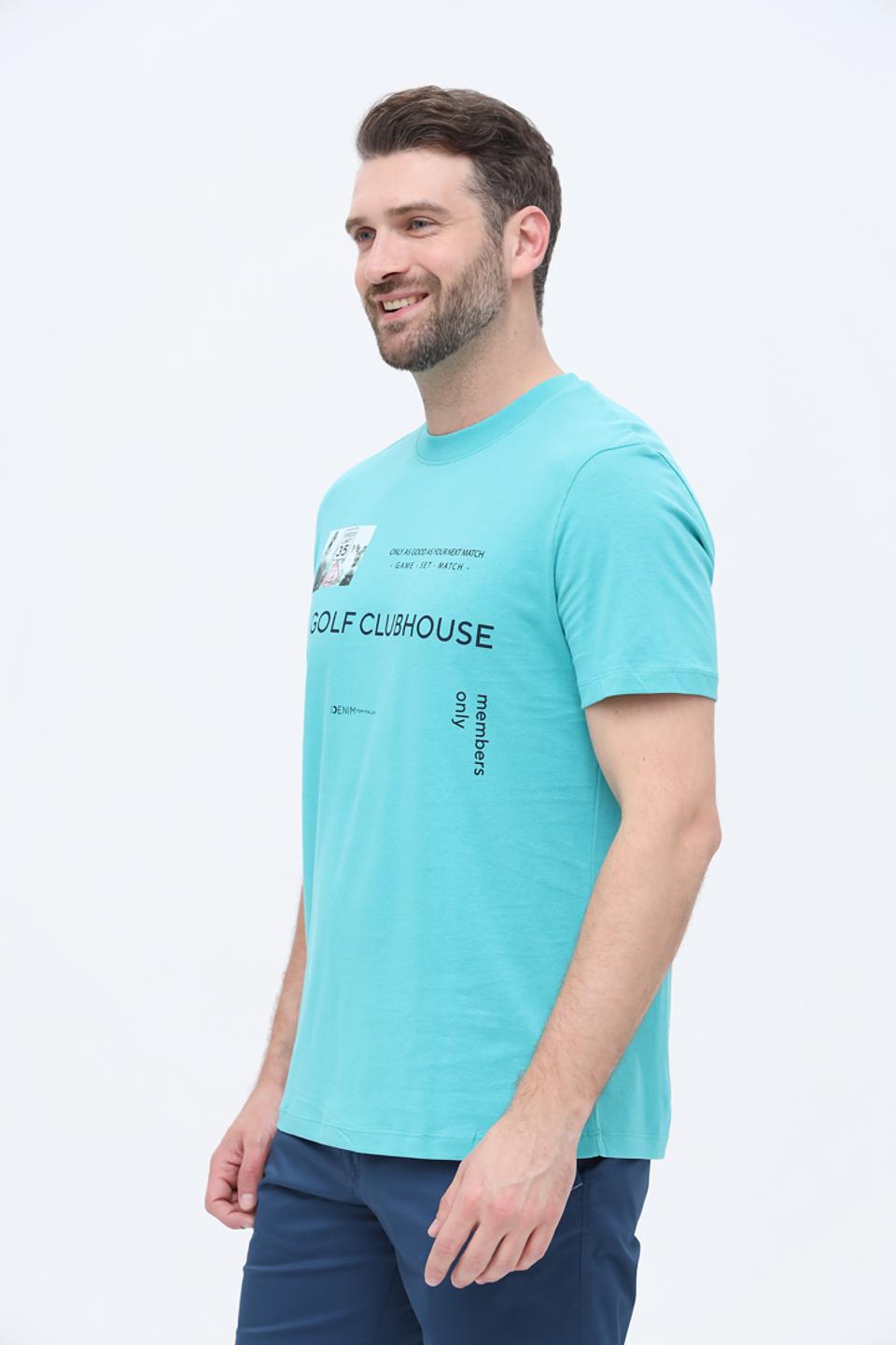 Футболка Tom Tailor denim boy бирюзовая