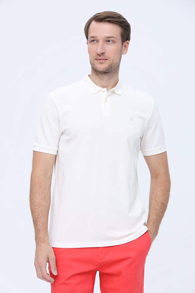 Поло Marc O Polo хлопковое белое