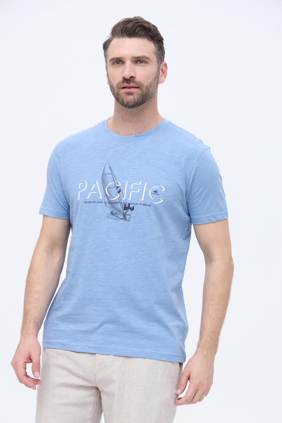 Футболка Granchio PACIFIC голубая