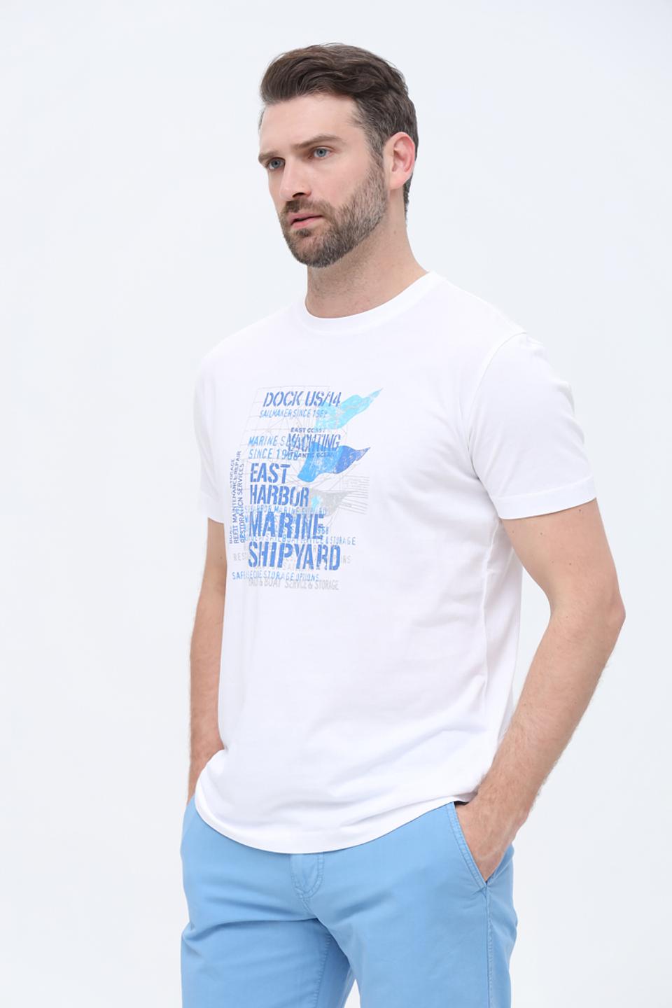 Футболка Sea Barrier с принтом