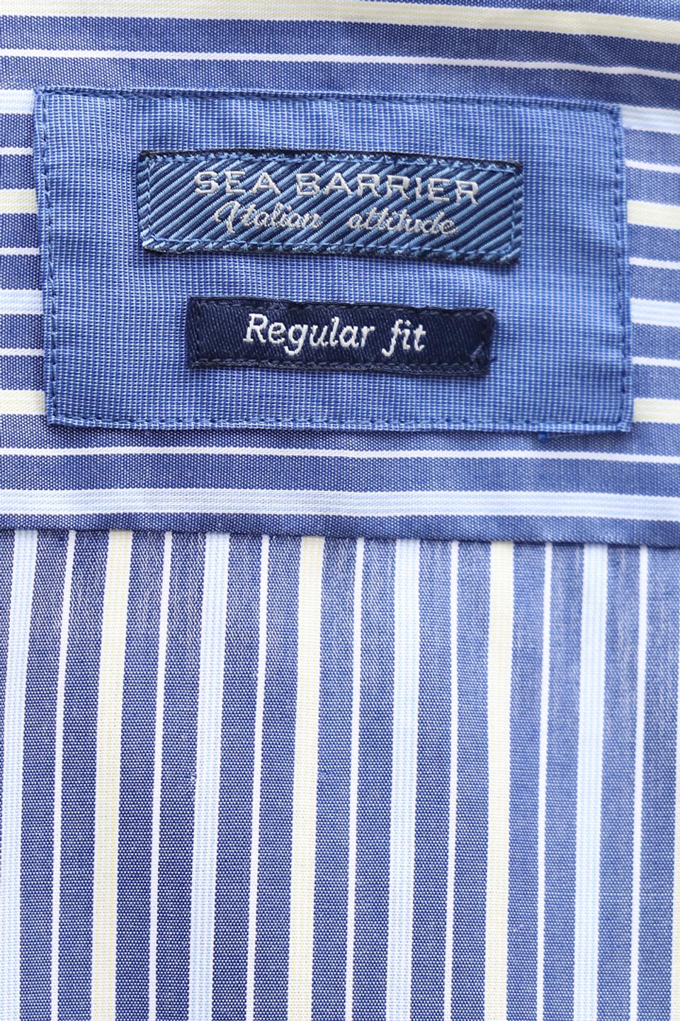 Рубашка кр Sea Barrier в полоску