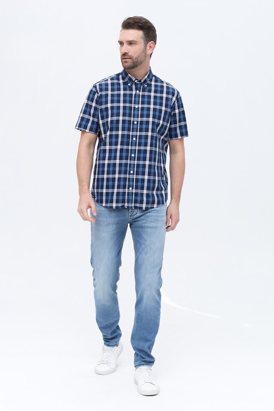 Рубашка кр Seidensticker в клетку